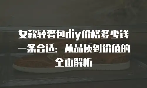 女款轻奢包diy价格多少钱一条合适：从品质到价值的全面解析