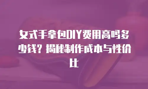 女式手拿包DIY费用高吗多少钱？揭秘制作成本与性价比