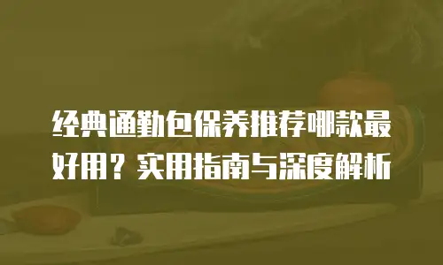 经典通勤包保养推荐哪款最好用？实用指南与深度解析