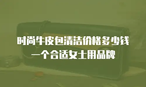 时尚牛皮包清洁价格多少钱一个合适女士用品牌