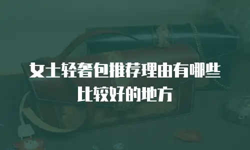 女士轻奢包推荐理由有哪些比较好的地方