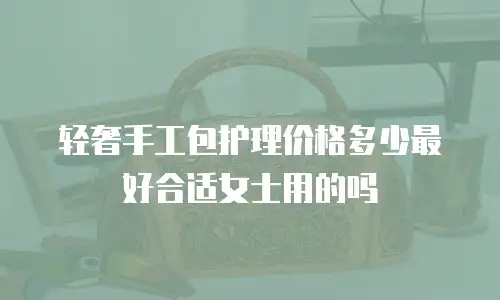 轻奢手工包护理价格多少最好合适女士用的吗