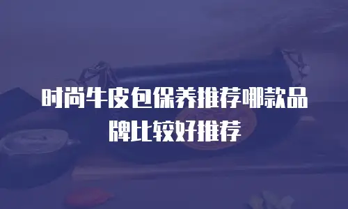 时尚牛皮包保养推荐哪款品牌比较好推荐