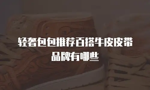 轻奢包包推荐百搭牛皮皮带品牌有哪些