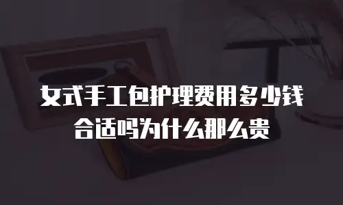 女式手工包护理费用多少钱合适吗为什么那么贵