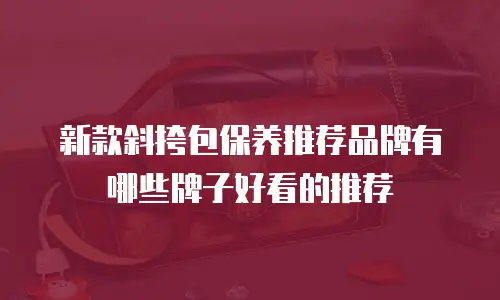 新款斜挎包保养推荐品牌有哪些牌子好看的推荐