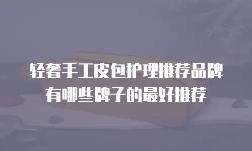轻奢手工皮包护理推荐品牌有哪些牌子的最好推荐