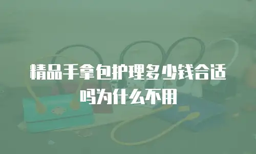精品手拿包护理多少钱合适吗为什么不用