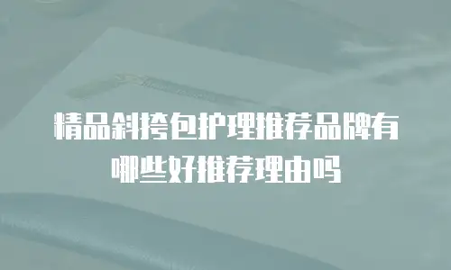 精品斜挎包护理推荐品牌有哪些好推荐理由吗