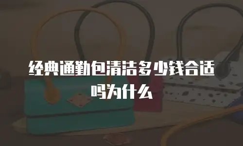 经典通勤包清洁多少钱合适吗为什么