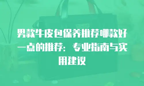 男款牛皮包保养推荐哪款好一点的推荐：专业指南与实用建议