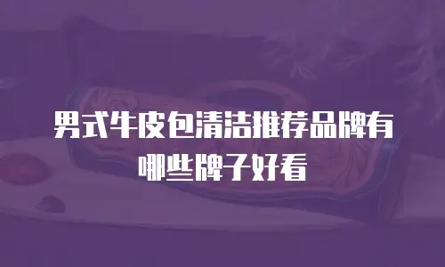男式牛皮包清洁推荐品牌有哪些牌子好看