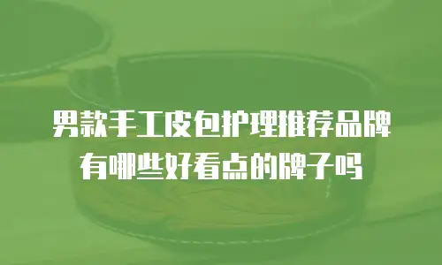 男款手工皮包护理推荐品牌有哪些好看点的牌子吗