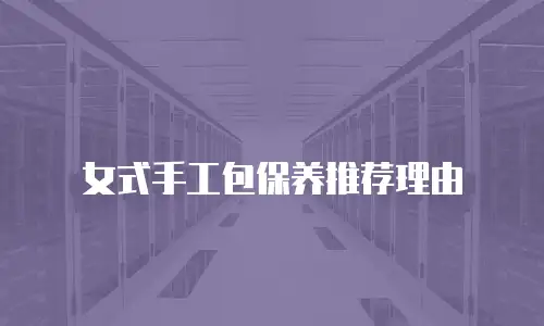 女式手工包保养推荐理由