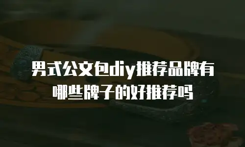 男式公文包diy推荐品牌有哪些牌子的好推荐吗