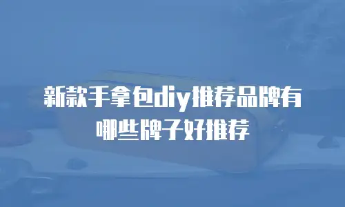 新款手拿包diy推荐品牌有哪些牌子好推荐