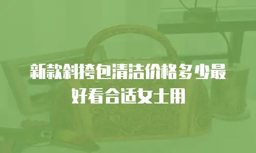 新款斜挎包清洁价格多少最好看合适女士用