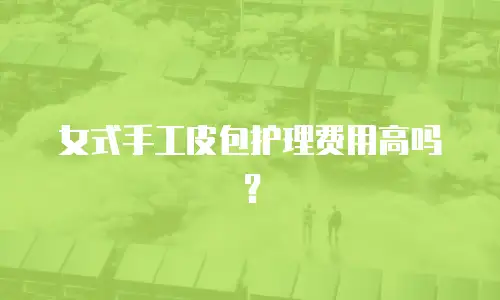 女式手工皮包护理费用高吗？