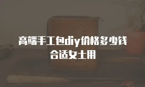 高端手工包diy价格多少钱合适女士用