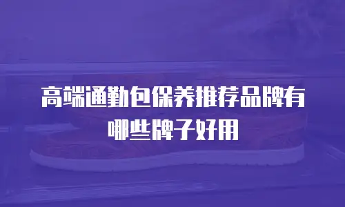 高端通勤包保养推荐品牌有哪些牌子好用