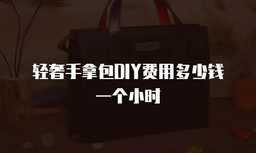 轻奢手拿包DIY费用多少钱一个小时