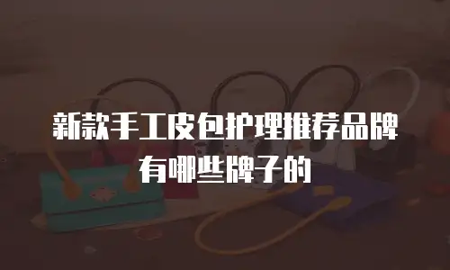 新款手工皮包护理推荐品牌有哪些牌子的
