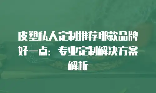 皮塑私人定制推荐哪款品牌好一点：专业定制解决方案解析