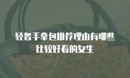 轻奢手拿包推荐理由有哪些比较好看的女生