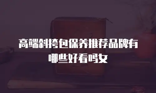 高端斜挎包保养推荐品牌有哪些好看吗女