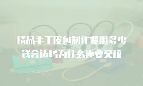 精品手工皮包制作费用多少钱合适吗为什么还要交税