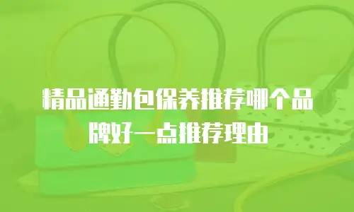 精品通勤包保养推荐哪个品牌好一点推荐理由