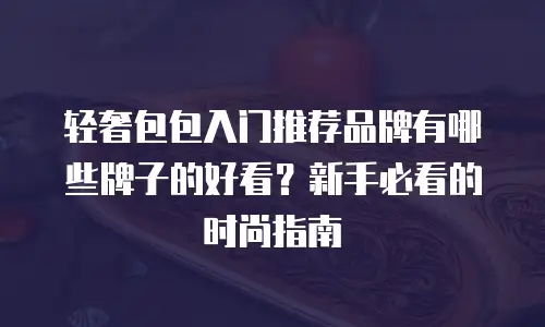 轻奢包包入门推荐品牌有哪些牌子的好看？新手必看的时尚指南