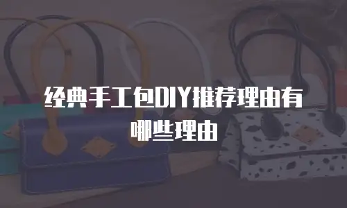 经典手工包DIY推荐理由有哪些理由