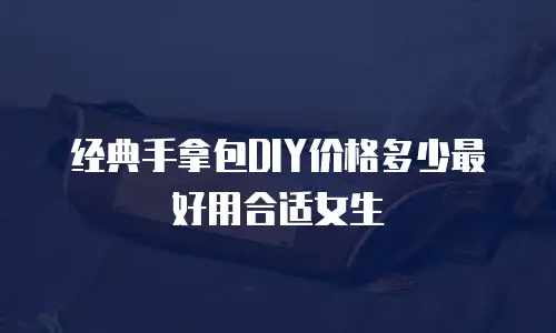 经典手拿包DIY价格多少最好用合适女生