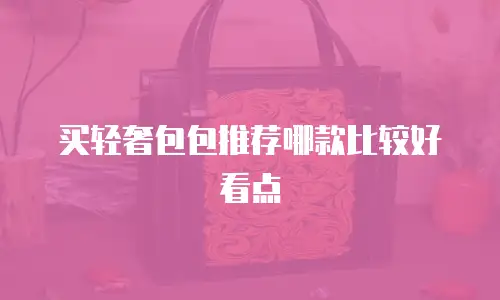 买轻奢包包推荐哪款比较好看点