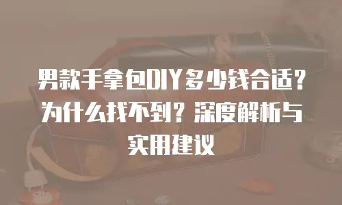 男款手拿包DIY多少钱合适？为什么找不到？深度解析与实用建议