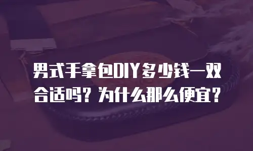男式手拿包DIY多少钱一双合适吗？为什么那么便宜？