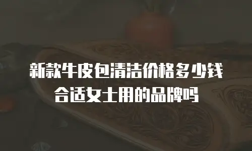 新款牛皮包清洁价格多少钱合适女士用的品牌吗
