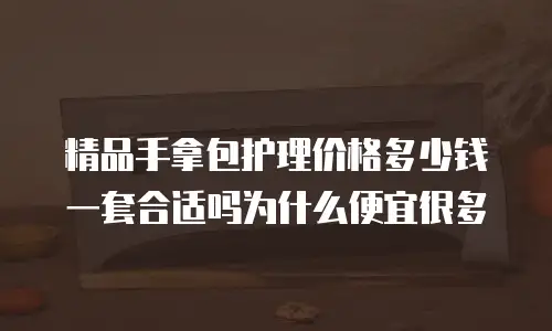精品手拿包护理价格多少钱一套合适吗为什么便宜很多