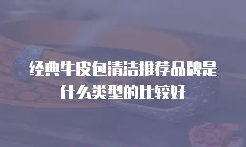 经典牛皮包清洁推荐品牌是什么类型的比较好