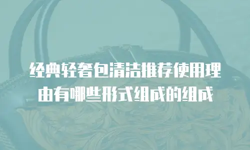 经典轻奢包清洁推荐使用理由有哪些形式组成的组成