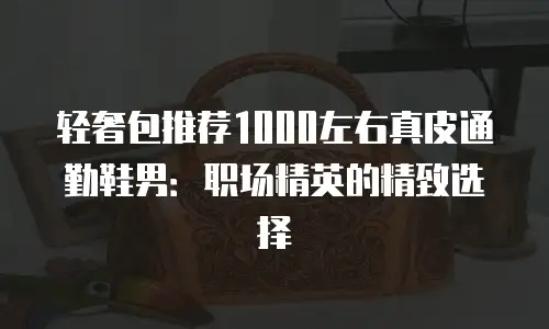 轻奢包推荐1000左右真皮通勤鞋男：职场精英的精致选择