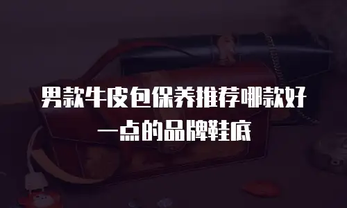 男款牛皮包保养推荐哪款好一点的品牌鞋底
