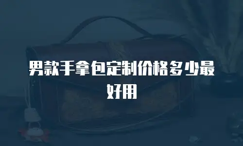 男款手拿包定制价格多少最好用
