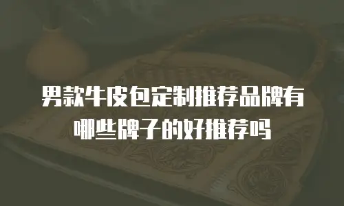 男款牛皮包定制推荐品牌有哪些牌子的好推荐吗