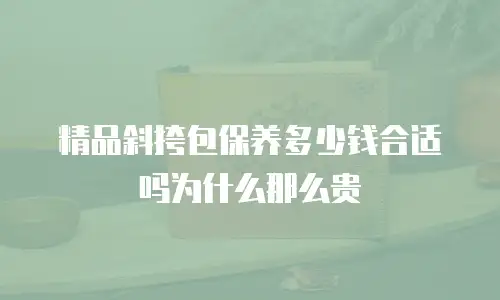 精品斜挎包保养多少钱合适吗为什么那么贵