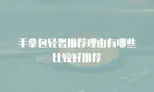 手拿包轻奢推荐理由有哪些比较好推荐