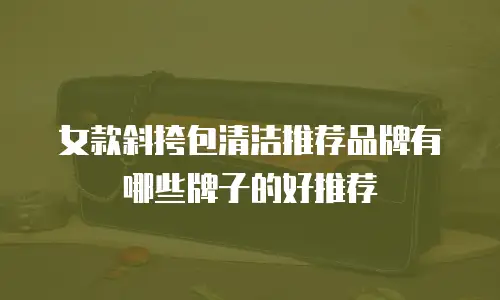 女款斜挎包清洁推荐品牌有哪些牌子的好推荐
