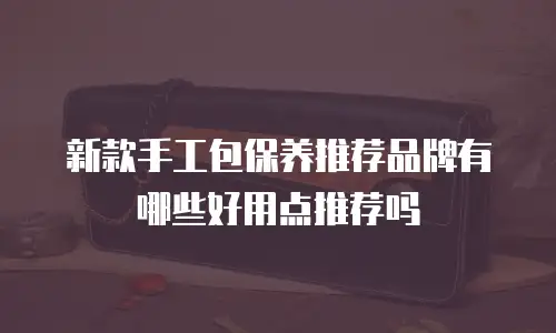 新款手工包保养推荐品牌有哪些好用点推荐吗