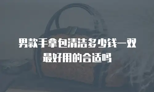 男款手拿包清洁多少钱一双最好用的合适吗